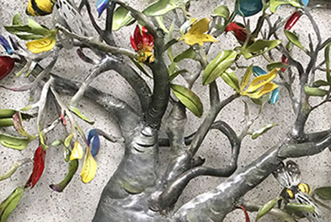 Baobab Tree - Installed in Savannah, GA