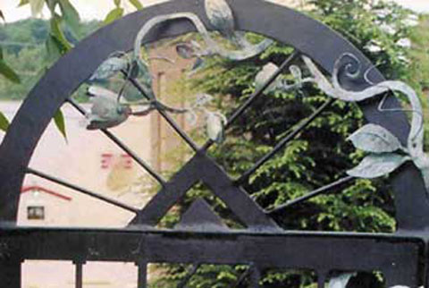 Vine Leaf Gate